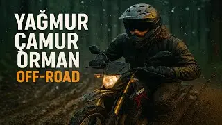 Yuki Victor 250 ile Yağmurda Ormandan Çıkış | Çamurlu Patikalar, Derin Sular