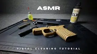 ASMR | Чистка огнестрельного оружия | Медленное, безопасное, познавательное расслабление (специал...