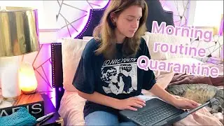 MY QUARANTINE SCHOOL MORNING ROUTINE 2020