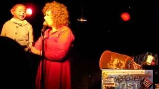 Carla Rhodes at Arlene's Grocery NYC with Cecil Sinclaire