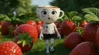 Ballerina dan kebun stawberry ajaib.