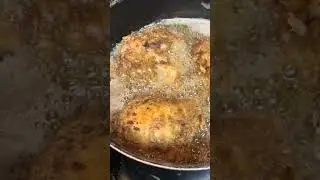 THE SNOW ❄️ STORM 2026 BEST FRIED CHICKEN 🐔 #fypage #viralvideo #viral #cooking 