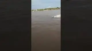 tes perdana electrik rc boat