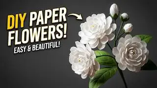 DIY Beautiful Paper Roses || Easy Tissue Paper Craft Ideas