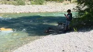 Beautiful River at France Cote d Azur 