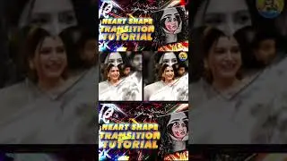 Awesome 😎 Heart ❤️ Transition 💟 Tutorial In Alightmotion #shorts #alightmotion #editing #edit