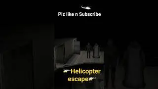 🚁 Helicopter escape granny chapter 2🚁  #shorts #viral