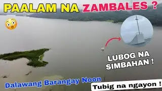 Visited a Barrio now it is Submerged by Water ! Sunken Church in Zambales Philippines