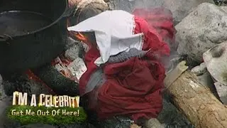 Tara Burns All Her Clothes | I'm A Celebrity... Get Me Out Of Here!