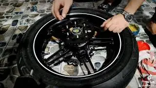 RK chain and sprocket sniper yamaha