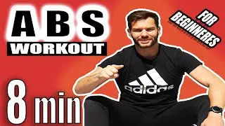 ABS WORKOUT 8 min for beginners by Konrad Pondo