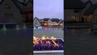 One of the coolest backyards in Michigan #luxurylifestyle #luxuryhome #pool #backyard