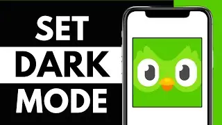 How To Set Dark Mode In Duolingo on iOS Devices