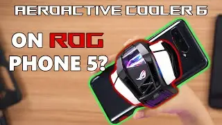 Работает! Но не на 100%&hellip; Тестируем AeroActive Cooler 6 на ROG Phone 5!