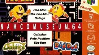 [HD] GAMETRONIK - NAMCO MUSEUM 64 - NINTENDO 64 US [REAL HARDWARE] [UNEMULATED]