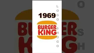 Эволюция логотипов Bugrer King и Hungry Jack's #burgerking #hungryjacks #еда #бургер #logoshogo
