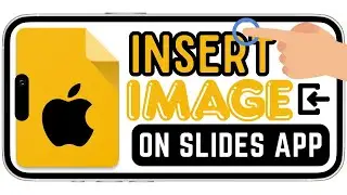 Insert an Image in Google Slides App on iPhone (Copy & Paste)