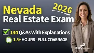 ✅ Pass the 2026 Nevada Real Estate Exam | 144 Practice Questions Final Review