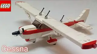 Lego Cessna airplane project (tutorial)