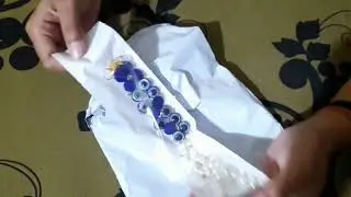 unboxing😍 evil eye mask chain 🧿 #meesho #evileye #maskchain #shortvideo #ytshorts