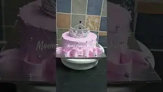 my first crown cake |#shorts#shortsfeed#viralshorts#cake