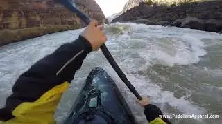 Kayaking Lava Falls on The Grand Canyon - Jan 2018