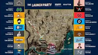 BGMI Launch Party Tournament Day 1 Match 2  Miramar  Highlight