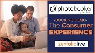 👨&zwj;🏫Photobooker Booking Demo - The Consumer Experience - ZenfolioLive E184 | Zenfolio