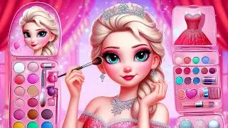 💖 Barbie Bride Dress Up & Makeup Game! 👰✨ #barbie #makeup #gameplay #viral #video