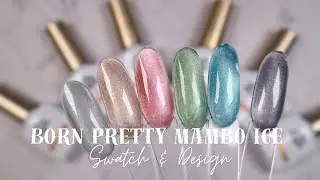 BORN PRETTY Mambo ice - Swatch & Design Some Nails With Me!