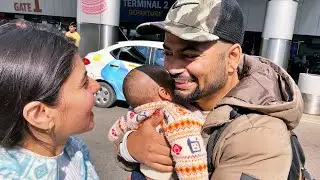 Leaving Shilpa & Rishi for My First International Trip !!