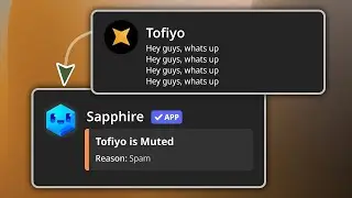 Stop message spams on your server by using Sapphire...