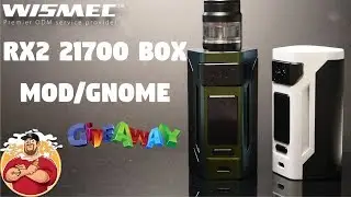 Reuleaux RX2 21700 Box Mod Kit by Wismec Review & Giveaway {Ambitionz Vaper}
