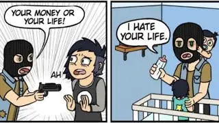 New Hilarious Comics With Dark Twisted Endings By Tony Esp