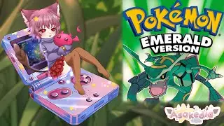 【Emerald】Gym 4 + raising our power level!! | NO A.I. | ASMR kitten