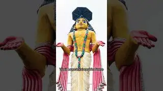 World Largest Chaitanya Mahaprabhu Statue 🌼60ft 🌼#shorts #chaitanyamahaprabhu