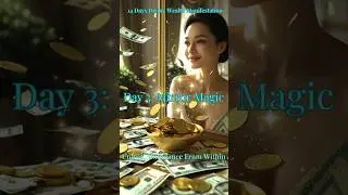Day 3/14:The Mirror Technique That Attracts Money 💸✨#shortsviral #shorts #loa  #manifestation