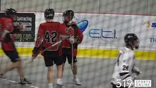 Junior A Lacrosse - Whitby Warriors vs K-W Braves