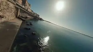Fonte Aretusa Siracusa Ortigia Drone Fpv