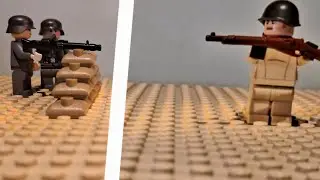 Lego WW2 stopmotion - tests