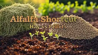 The Alfalfa Shortcut to Rich Compost &ndash; Hay vs Pellets Explained