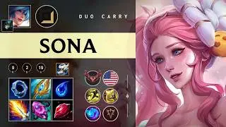 Sona Carry vs Yunara - NA Grandmaster Patch 26.02