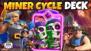 This Evo Royale Ghost Miner Poison Cycle Deck is BUSTED...
