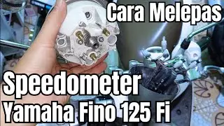 Cara melepas Speedometer Yamaha mio Fino 125