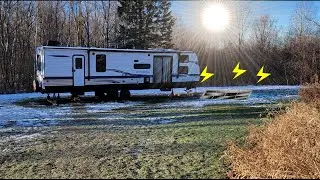 The basic equipment of a rv solar setup