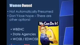 Small Business Certifications Webinar