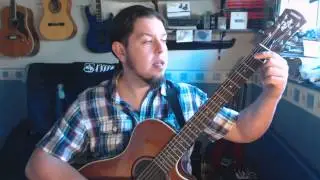 How to name the notes on a guitar fret board.