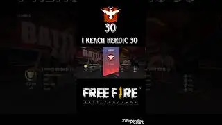 I reach heroic 30 in CS RANK in S18 | Free Fire | #freefire #trending #viral #freefiremax #shorts