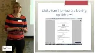 Business Legal seminar Maynooth University Dr Cl&iacute;odhna Murphy