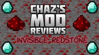 Chaz's Minecraft Mod Reviews - Invisible Redstone Mod! Hide Those Wires!